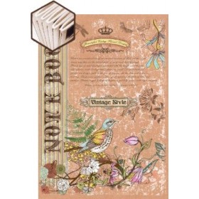 Записная книга А5, 36 листов, Обложка KRAFT-картон